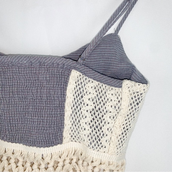 Buckle Gimmicks by BKE Boho Fringe Cropped Tank Festival Western - Picture 5 of 6